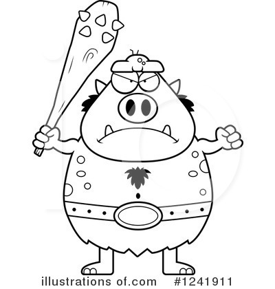 Royalty-Free (RF) Troll Clipart Illustration by Cory Thoman - Stock Sample #1241911