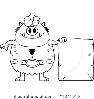 Royalty-Free (RF) Troll Clipart Illustration by Cory Thoman - Stock Sample #1241915