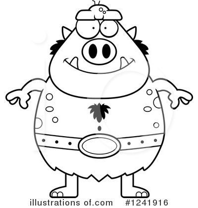 Royalty-Free (RF) Troll Clipart Illustration by Cory Thoman - Stock Sample #1241916