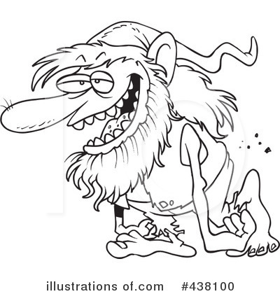 Royalty-Free (RF) Troll Clipart Illustration by toonaday - Stock Sample #438100