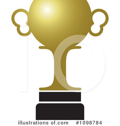 Royalty-Free (RF) Trophy Clipart Illustration by Lal Perera - Stock Sample #1098784