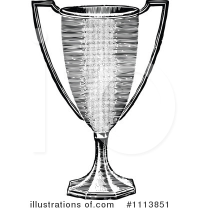 Royalty-Free (RF) Trophy Clipart Illustration by Prawny Vintage - Stock Sample #1113851