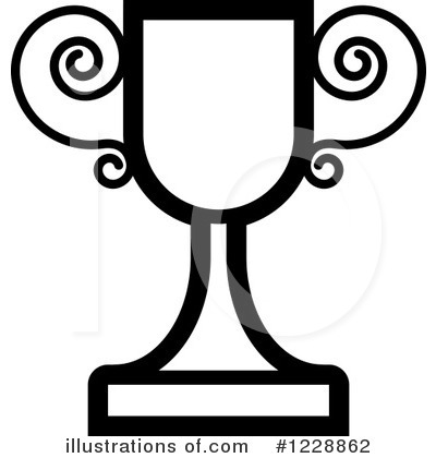 Royalty-Free (RF) Trophy Clipart Illustration by Lal Perera - Stock Sample #1228862