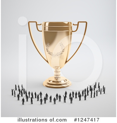 Royalty-Free (RF) Trophy Clipart Illustration by Mopic - Stock Sample #1247417
