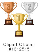 Trophy Clipart #1312515 by Liron Peer
