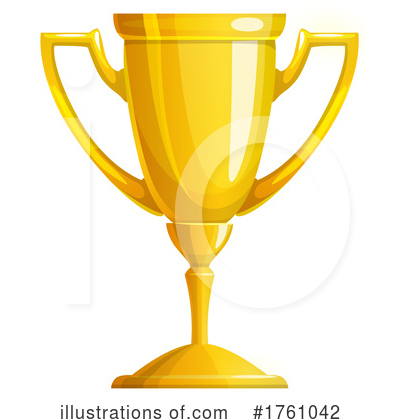 Trophy Cup Clipart #1761042 by Vector Tradition SM