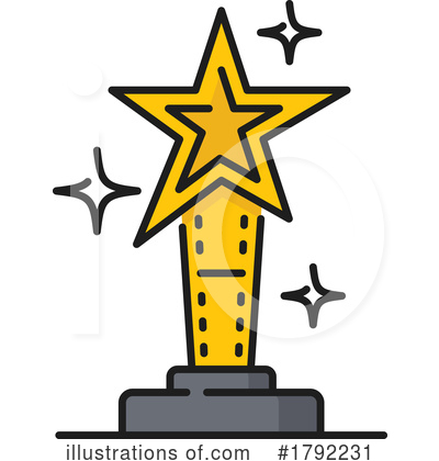 Royalty-Free (RF) Trophy Clipart Illustration by Vector Tradition SM - Stock Sample #1792231