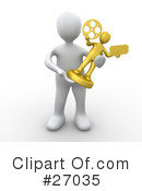 Trophy Clipart #27035 by 3poD