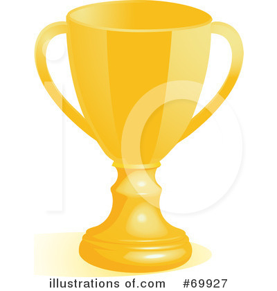 Royalty-Free (RF) Trophy Clipart Illustration by elaineitalia - Stock Sample #69927