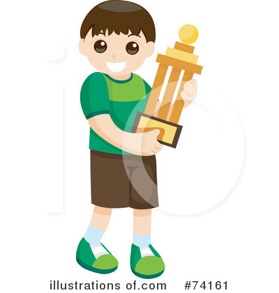 Royalty-Free (RF) Trophy Clipart Illustration by BNP Design Studio - Stock Sample #74161