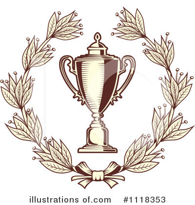 Royalty-Free (RF) Trophy Cup Clipart Illustration by Vector Tradition SM - Stock Sample #1118353