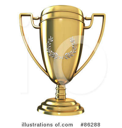 Royalty-Free (RF) Trophy Cup Clipart Illustration by Mopic - Stock Sample #86288