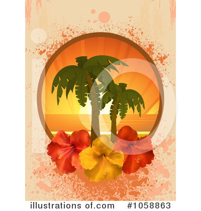 Hibiscus Clipart #1058863 by elaineitalia