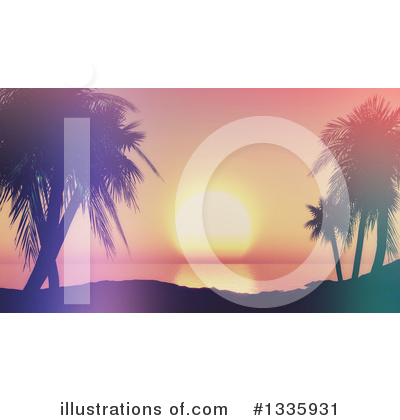 Royalty-Free (RF) Tropical Clipart Illustration by KJ Pargeter - Stock Sample #1335931