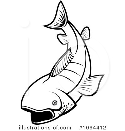 Royalty-Free (RF) Trout Clipart Illustration by Vector Tradition SM - Stock Sample #1064412