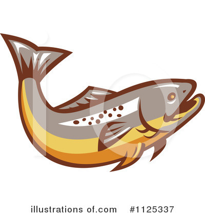 Trout Clipart #1125337 by patrimonio