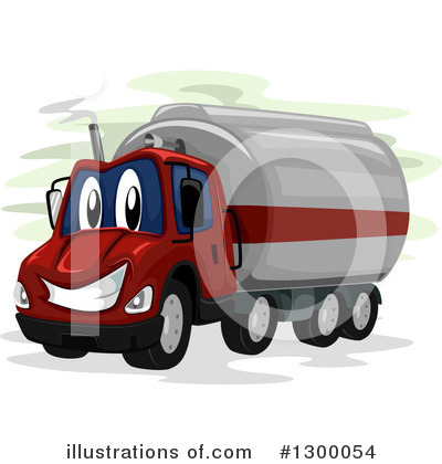 Royalty-Free (RF) Truck Clipart Illustration by BNP Design Studio - Stock Sample #1300054