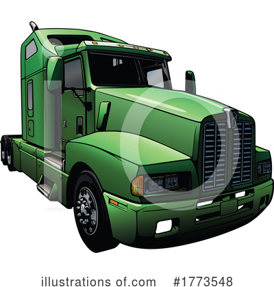 Royalty-Free (RF) Truck Clipart Illustration by dero - Stock Sample #1773548