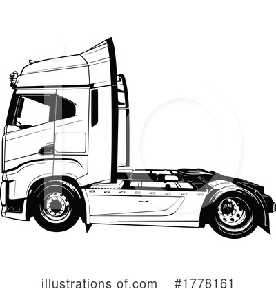 Big Rig Clipart #1778161 by dero