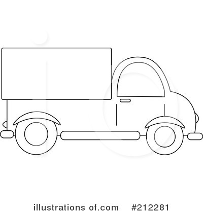 Delivery Truck Clipart #212281 by Pams Clipart