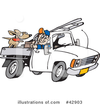 Driving Clipart #42903 by Dennis Holmes Designs