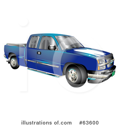 Royalty-Free (RF) Truck Clipart Illustration by Andy Nortnik - Stock Sample #63600