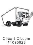 Truck Mascot Clipart #1095923 by Mascot Junction