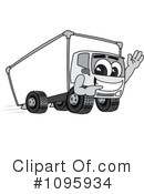 Truck Mascot Clipart #1095934 by Mascot Junction