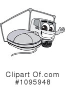 Truck Mascot Clipart #1095948 by Mascot Junction