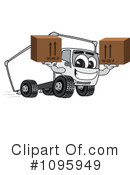 Truck Mascot Clipart #1095949 by Mascot Junction