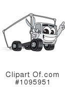 Truck Mascot Clipart #1095951 by Mascot Junction