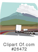 Trucking Industry Clipart #26472 by David Rey