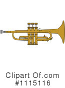 Trumpet Clipart #1115116 by djart