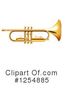 Trumpet Clipart #1254885 by Graphics RF