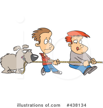 Tug Of War Clipart #438134 by toonaday