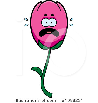 Royalty-Free (RF) Tulip Clipart Illustration by Cory Thoman - Stock Sample #1098231