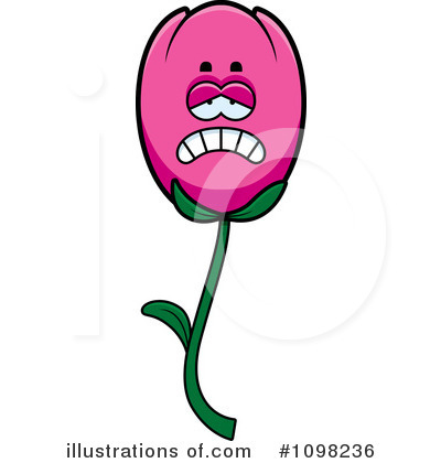 Royalty-Free (RF) Tulip Clipart Illustration by Cory Thoman - Stock Sample #1098236