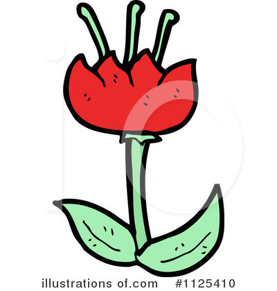 Royalty-Free (RF) Tulip Clipart Illustration by lineartestpilot - Stock Sample #1125410