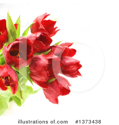 Royalty-Free (RF) Tulip Clipart Illustration by KJ Pargeter - Stock Sample #1373438