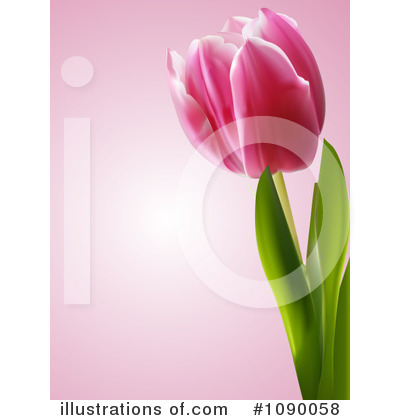 Floral Background Clipart #1090058 by elaineitalia