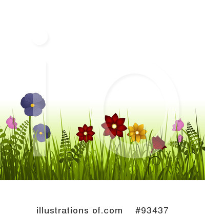 Royalty-Free (RF) Tulips Clipart Illustration by elaineitalia - Stock Sample #93437