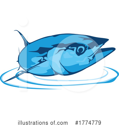 Royalty-Free (RF) Tuna Clipart Illustration by dero - Stock Sample #1774779