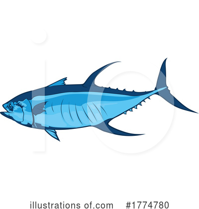 Royalty-Free (RF) Tuna Clipart Illustration by dero - Stock Sample #1774780