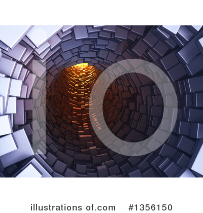Royalty-Free (RF) Tunnel Clipart Illustration by Mopic - Stock Sample #1356150