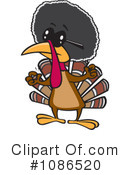 Turkey Bird Clipart #1086520 by toonaday