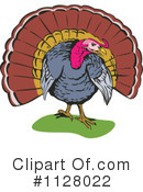 Turkey Bird Clipart #1128022 by patrimonio