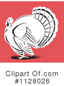 Turkey Bird Clipart #1128026 by patrimonio