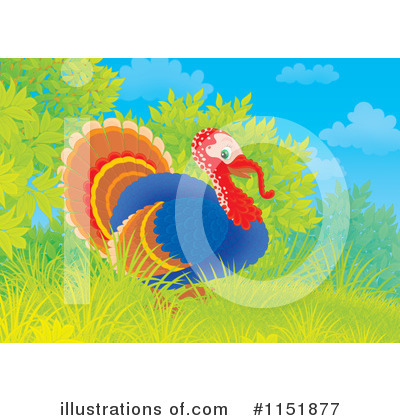 Turkey Bird Clipart #1151877 by Alex Bannykh