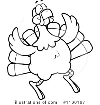 Turkey Bird Clipart #1160167 by Cory Thoman