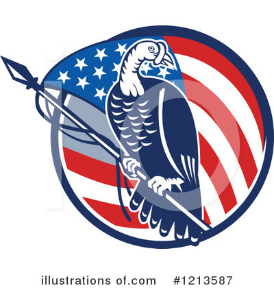 Royalty-Free (RF) Turkey Bird Clipart Illustration by patrimonio - Stock Sample #1213587